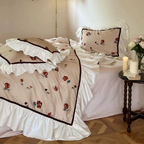 Vintage French Garden Bedding Set