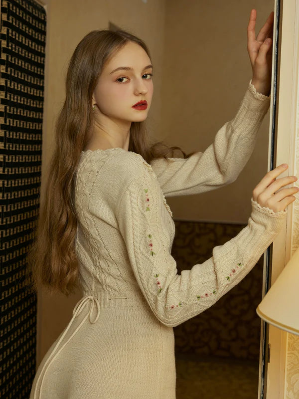 Fairytales in Bloom Knit Dress