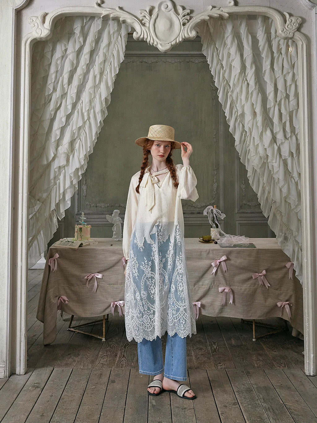 Isabella's Vintage Grace Blouse