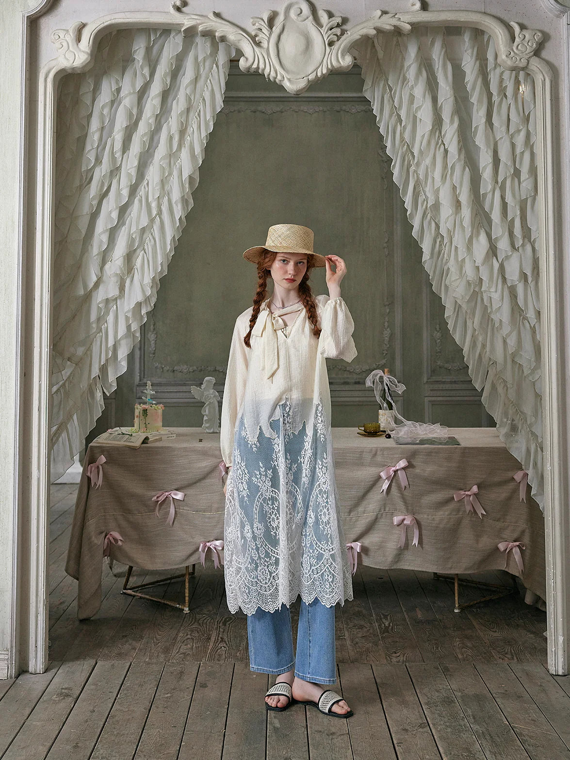 Isabella's Vintage Grace Blouse