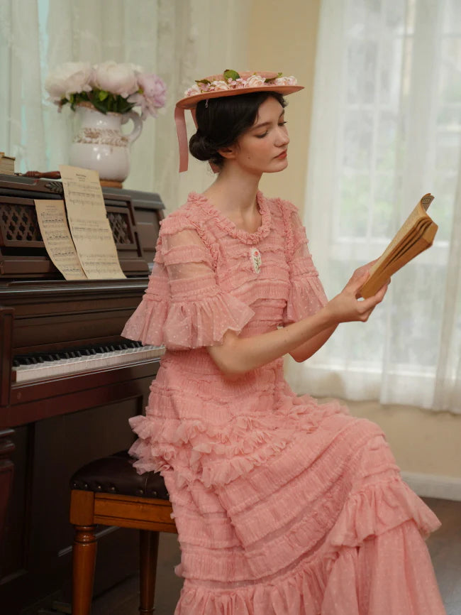 Rosewood Ruffle Tiered Dress