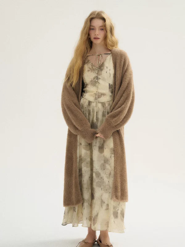 Demure Blossom Elegance Dress