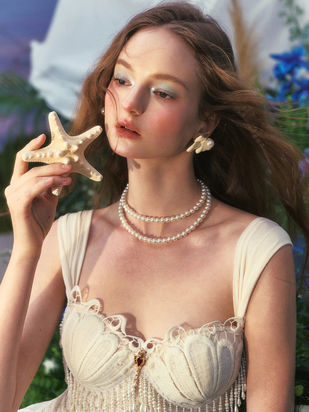 Ocean Pearl Princess Dress