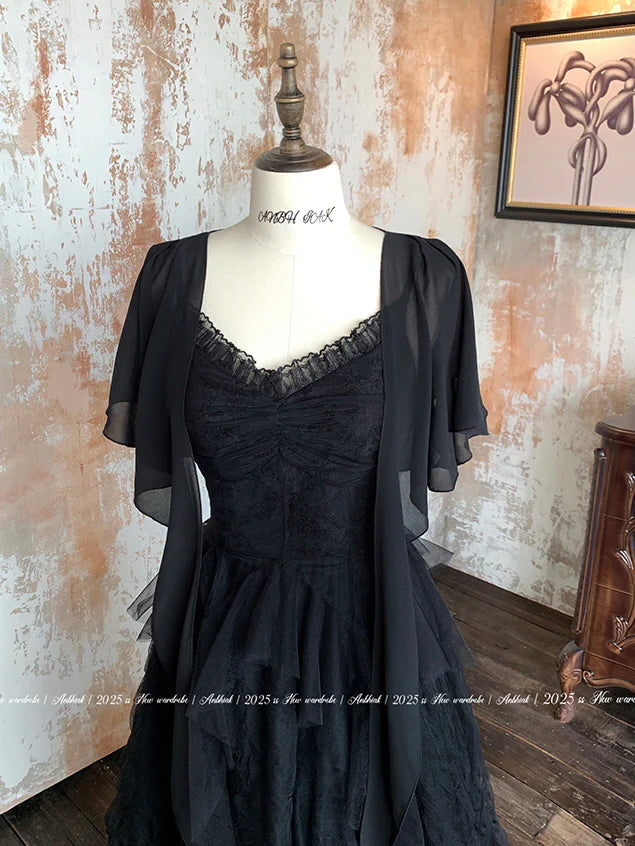 Midnight Tulle Waltz Dress