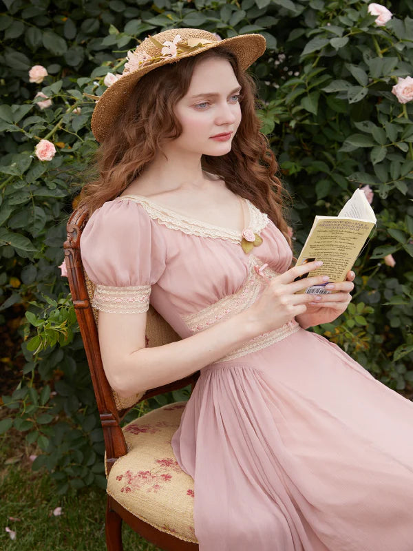 Literary Rose Symphony Dress