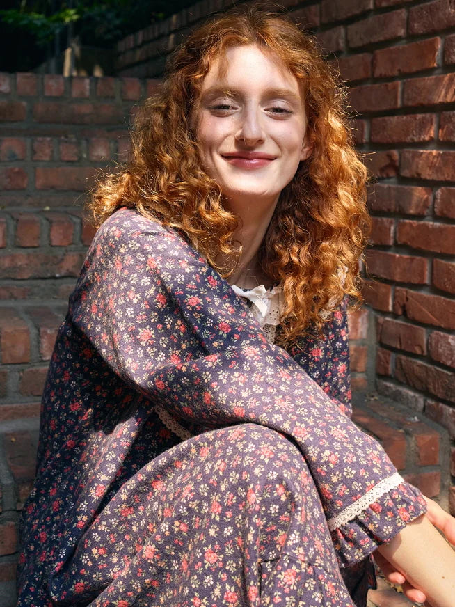 Wildberry Garden Ruffle Nightgown