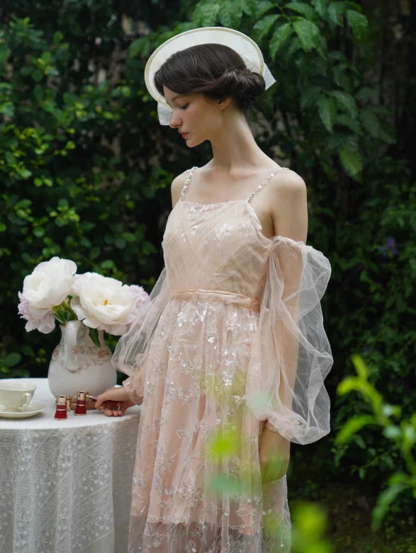 Blush Garden Glimmer Dress