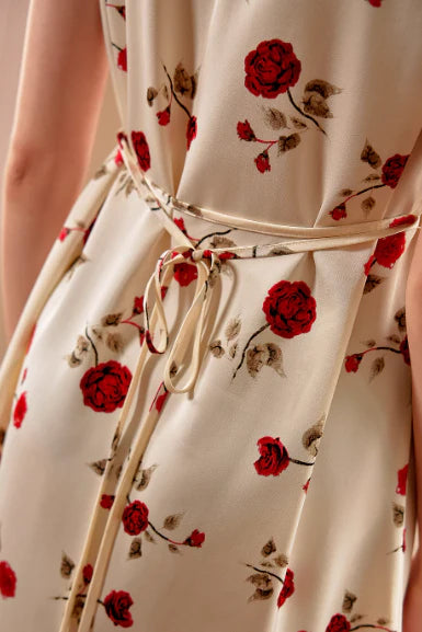 Rose Garden Lace-Trimmed Nightdress