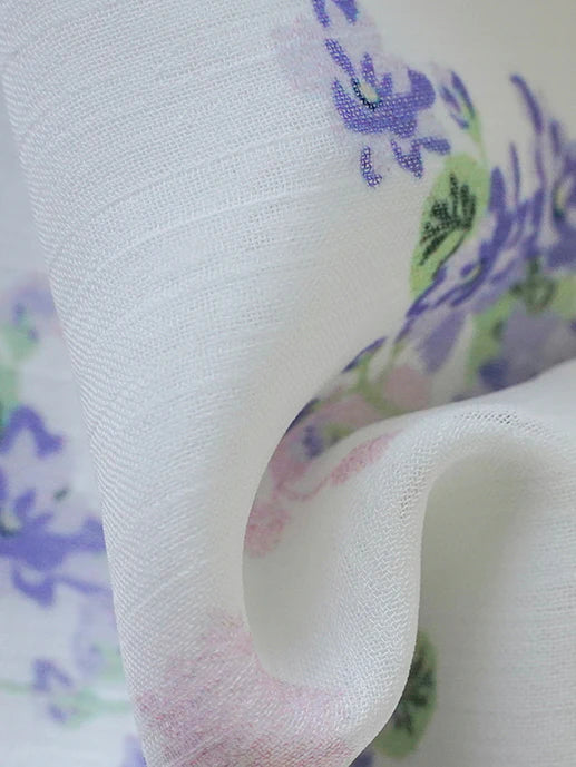 Blue Forest Floral Corset Dress