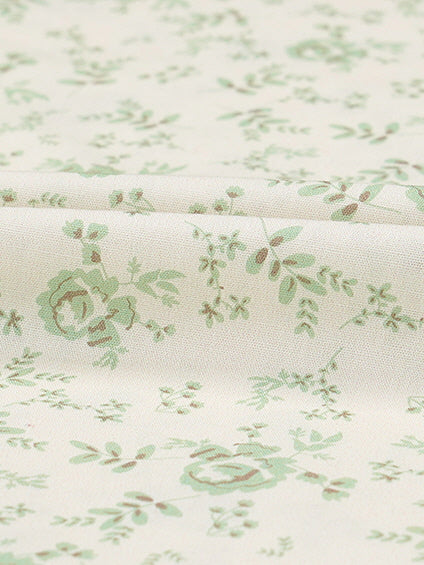 Green Garden Morning Gown