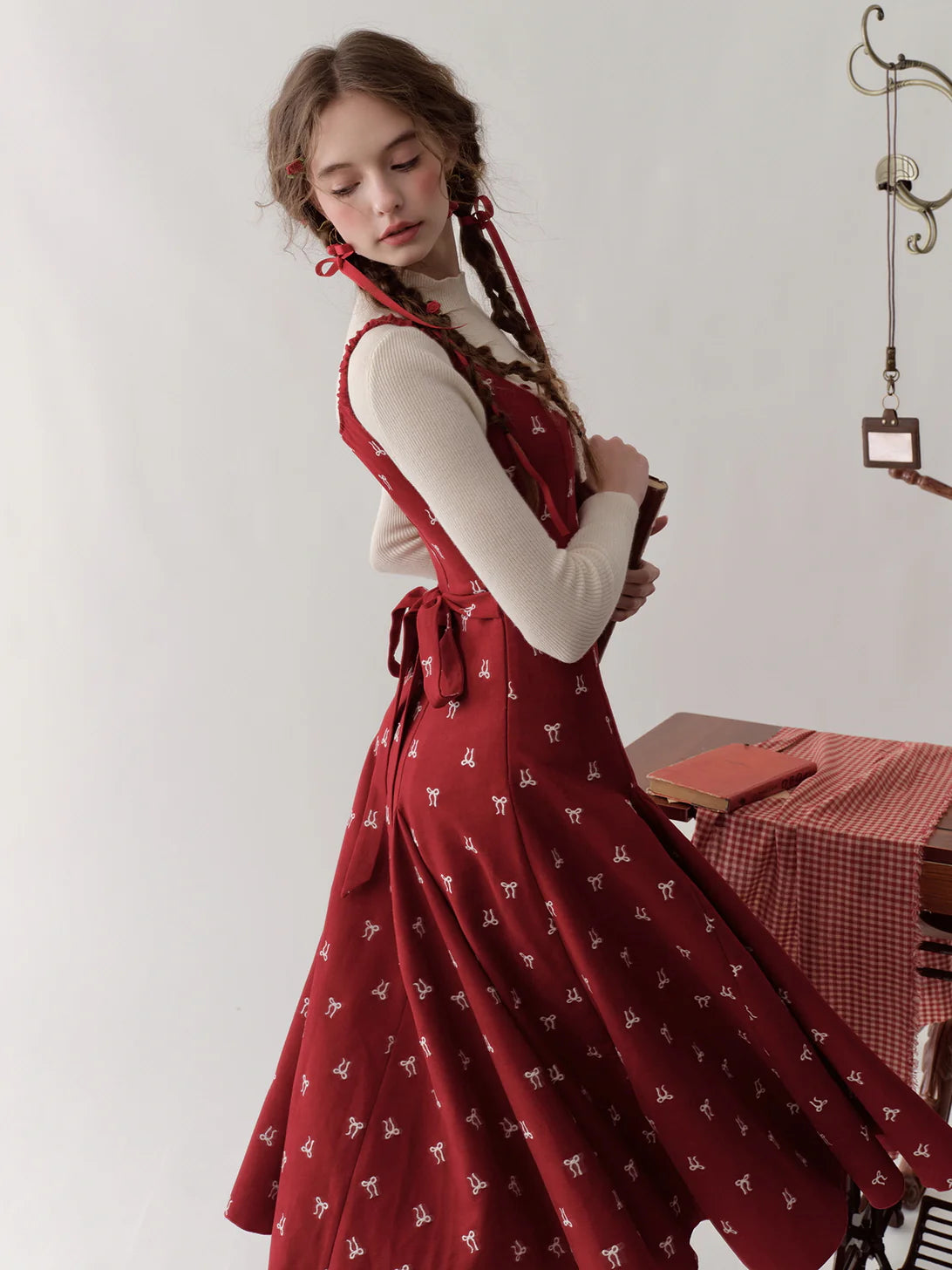Cherry Blossom Vintage Bow Dress