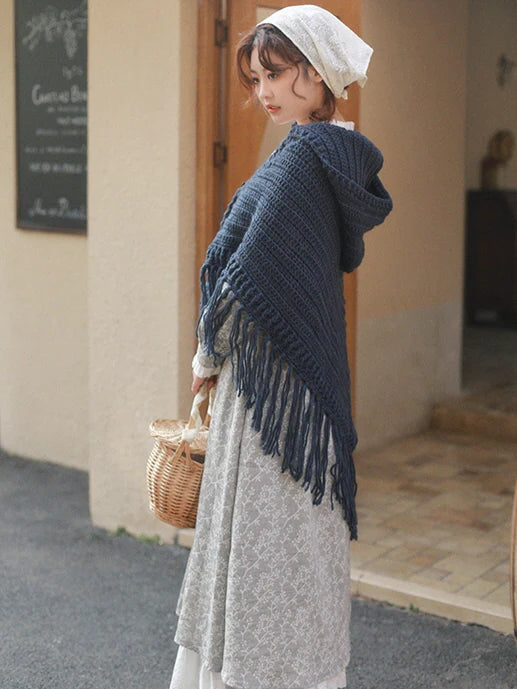 Retro Charm Cotton Lace Dress