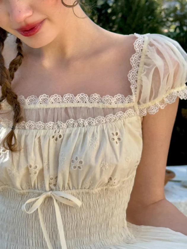 Blossom Meadow Cotton Dress