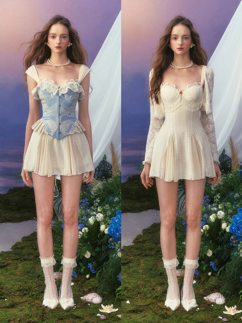 Ocean Pearl Princess Dress