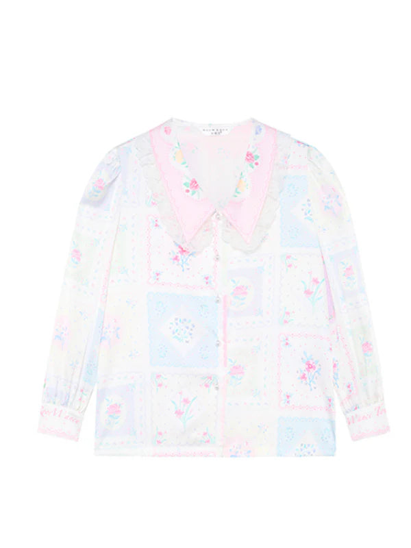 Pastel Patchwork Pajama Loungewear