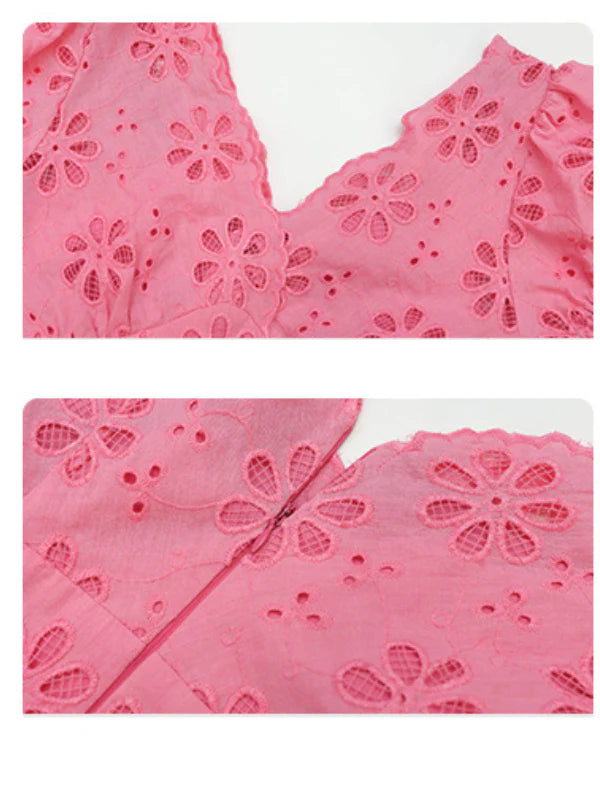 Lily's Pink Garden Dress