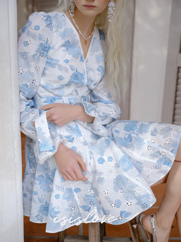 Blue Wildflower Serenity Dress