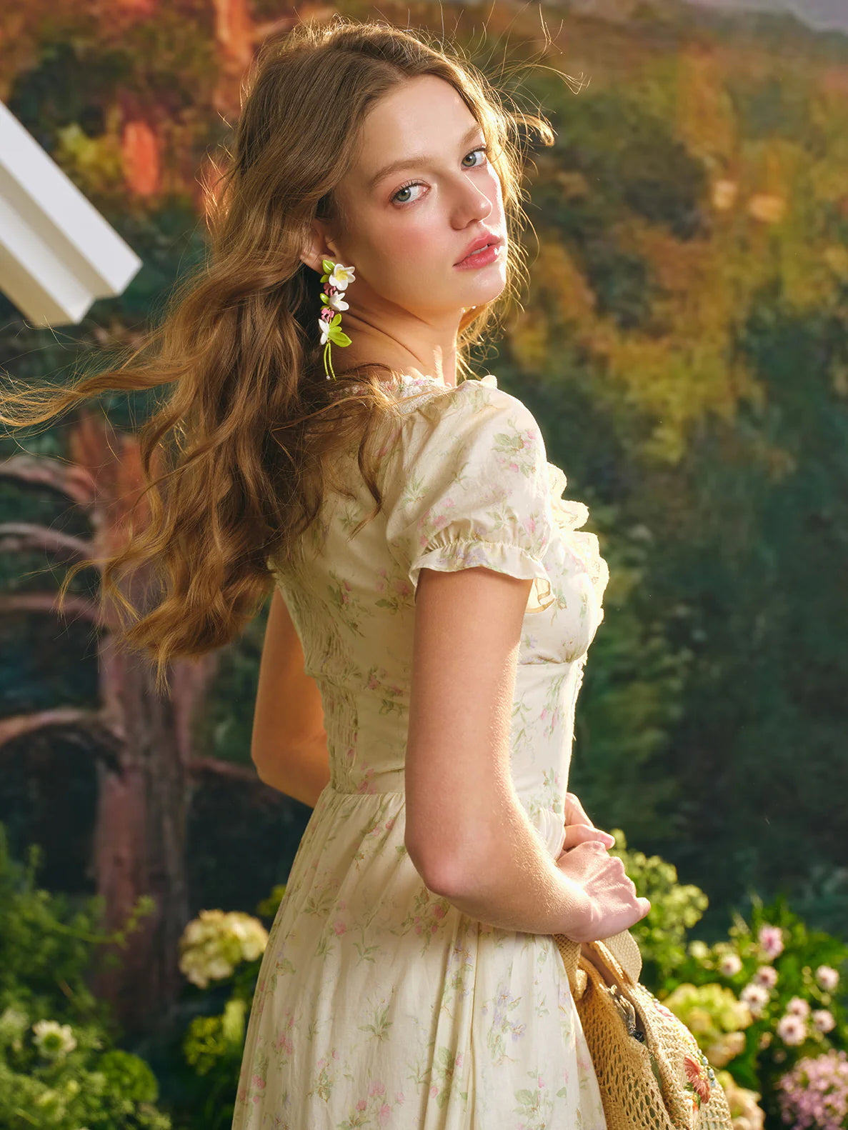 Enchanted Garden Vintage Lace Dress