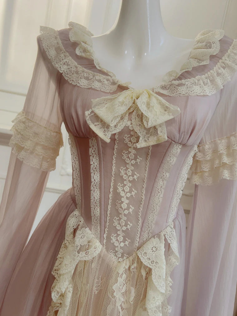Victorian Rose Lace Princess Dress
