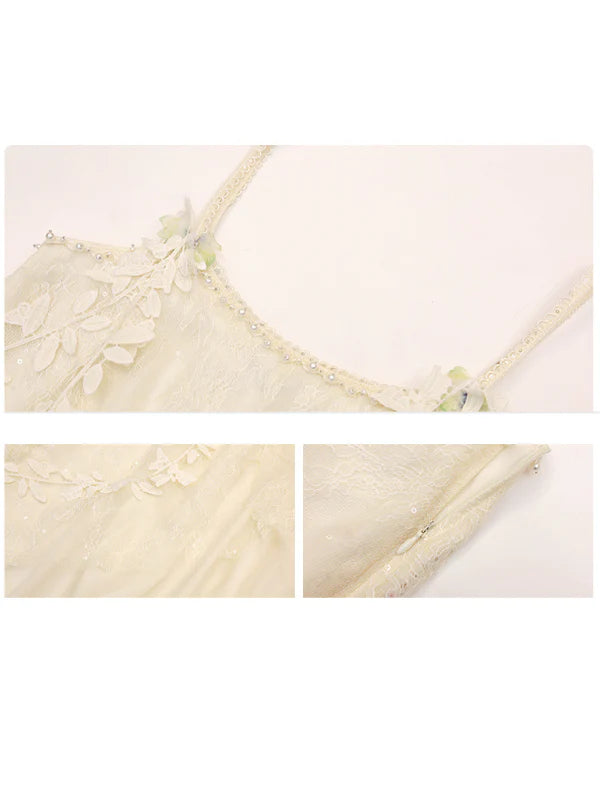 Elena's Enchanted Ivory Fairy Dress