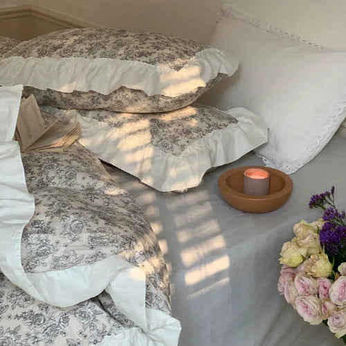 Autumn Blossom Cottagecore Bedding Set