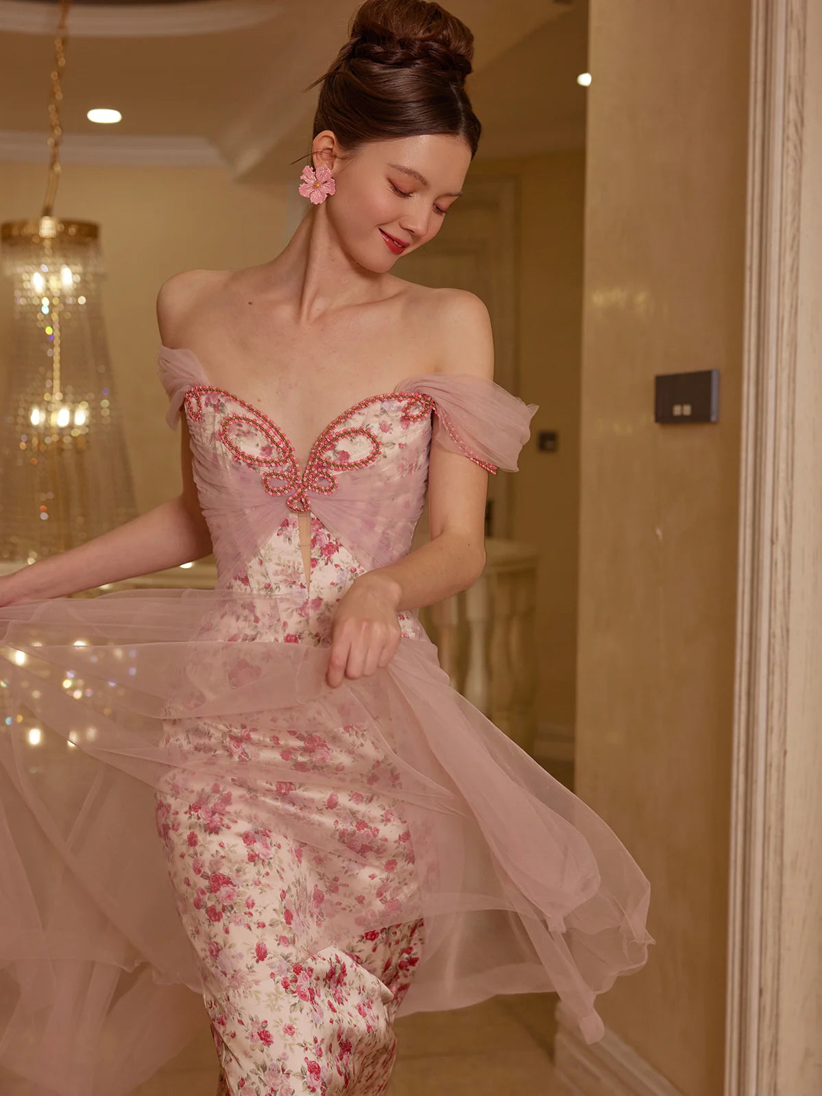 Enchanted Floral Fairy Dress