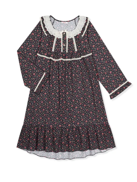Wildberry Garden Ruffle Nightgown