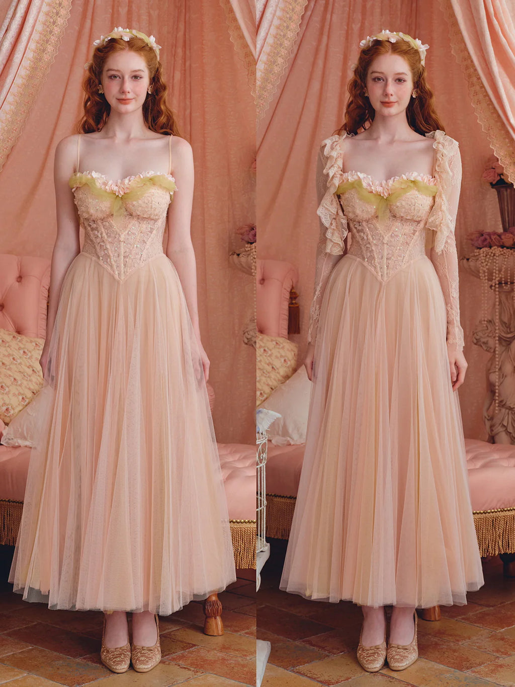 Blossom Reverie Princess Gown