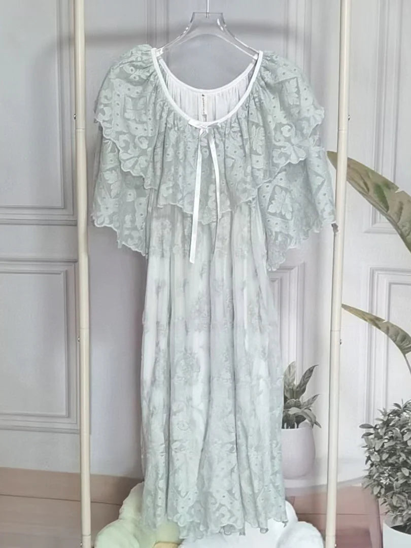 Whispering Blossoms Vintage Nightgown