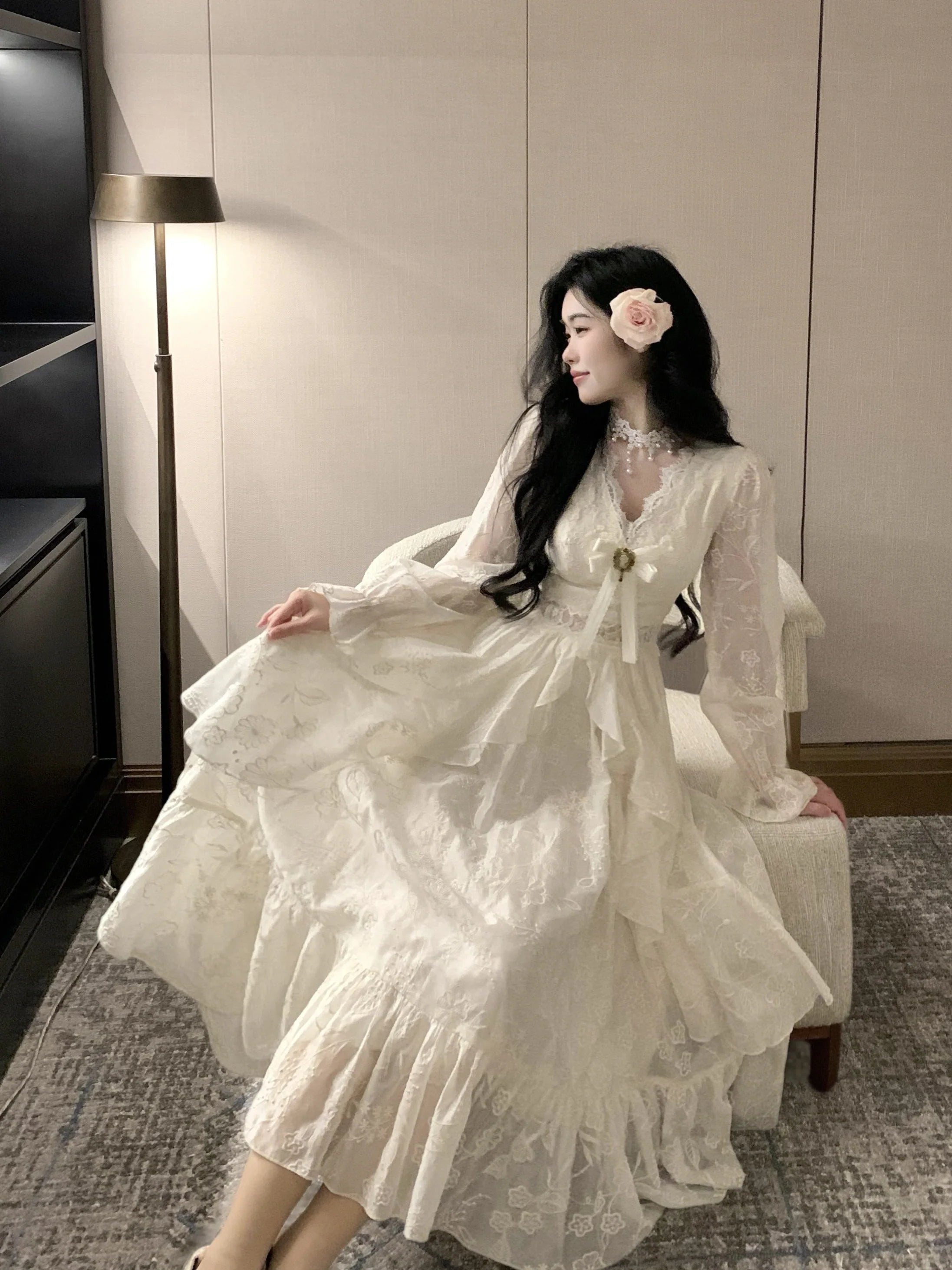 Enchanted Princess Lace Gown