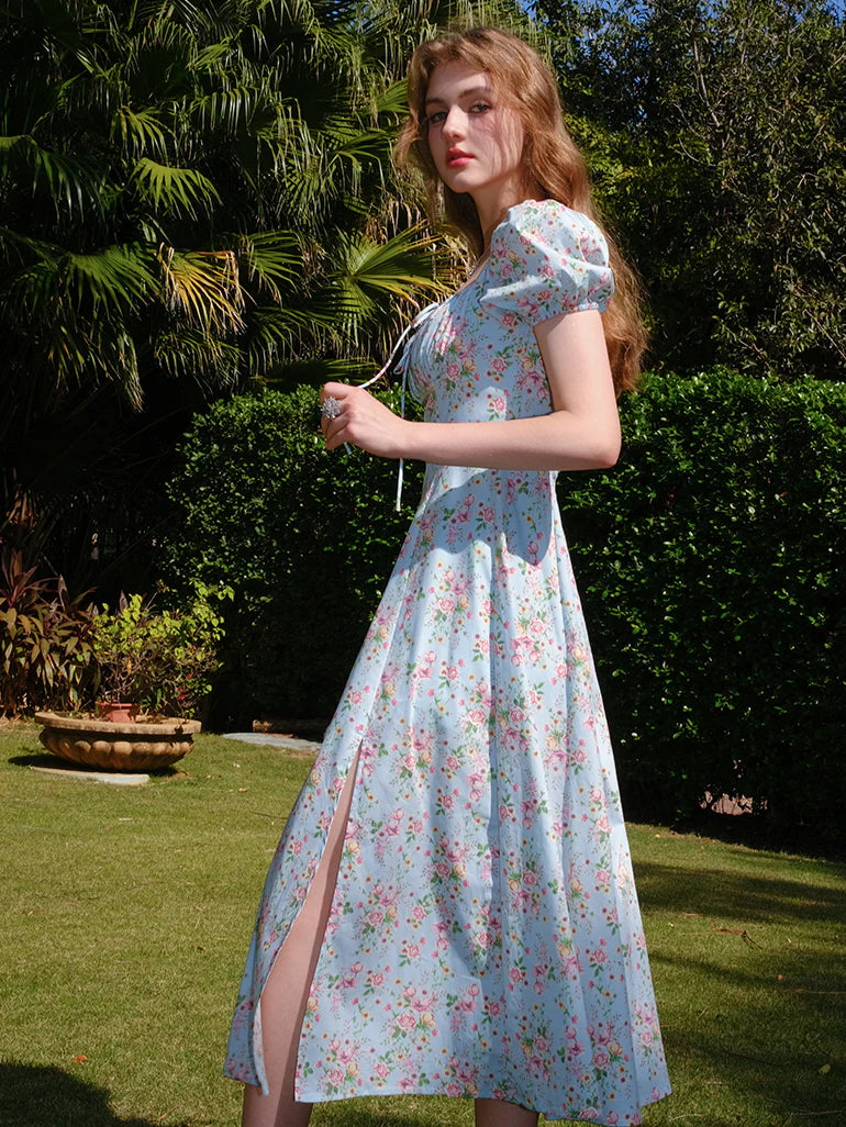 Sophie's Pink Blossom Sky Dress