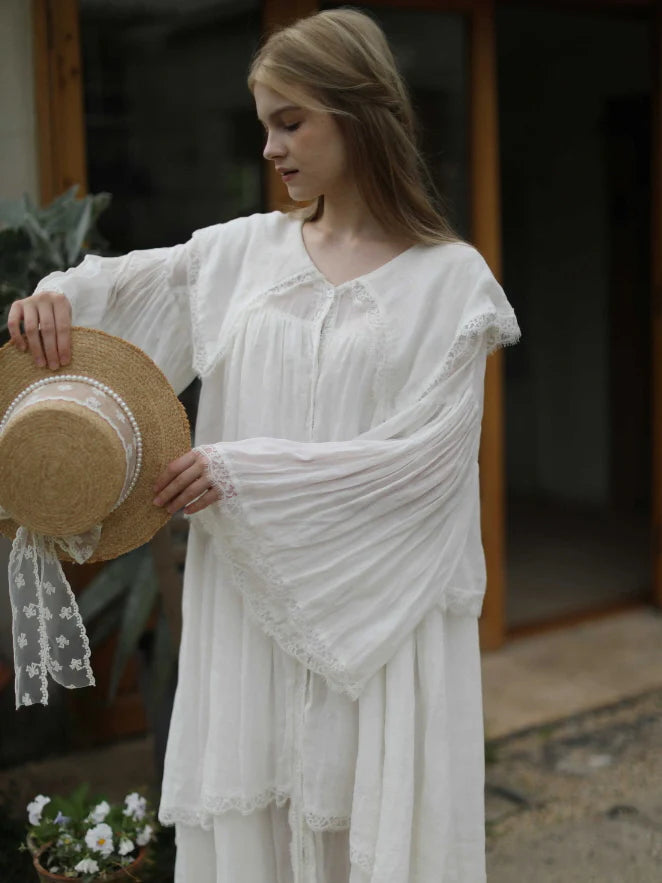 Linen Cloudlight Cottage Dress