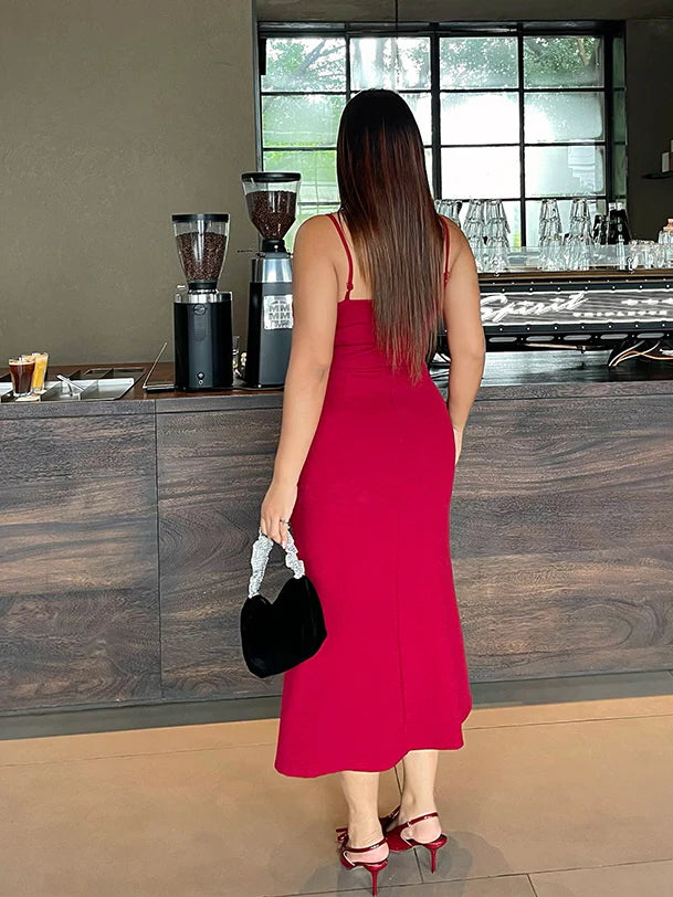 Scarlet Hourglass Fit Dress