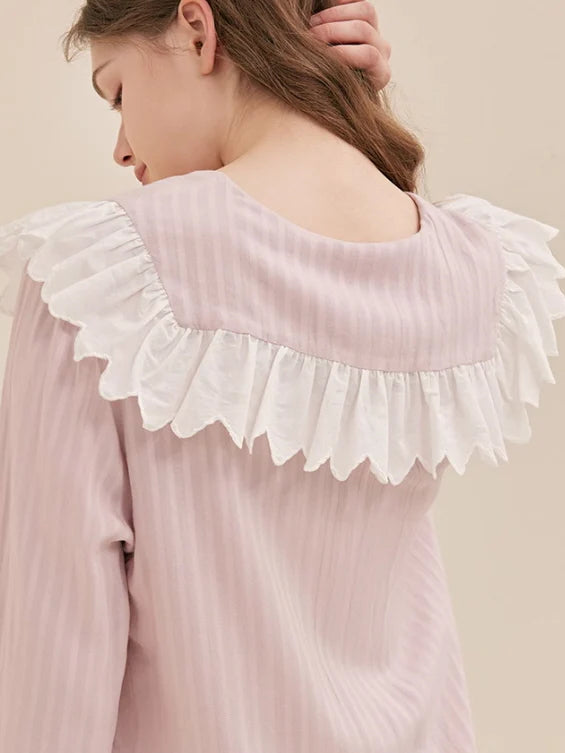 Pastel Ruffle Dream Pajama Set