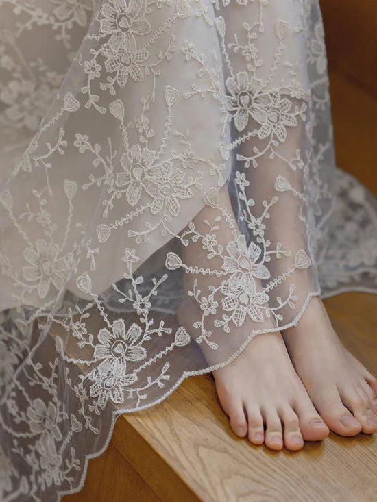 Moonlit Garden Lace Dress