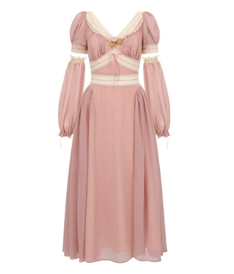 Literary Rose Symphony Dress