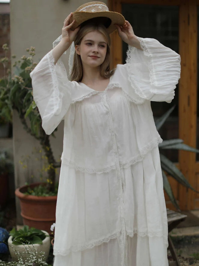 Linen Cloudlight Cottage Dress