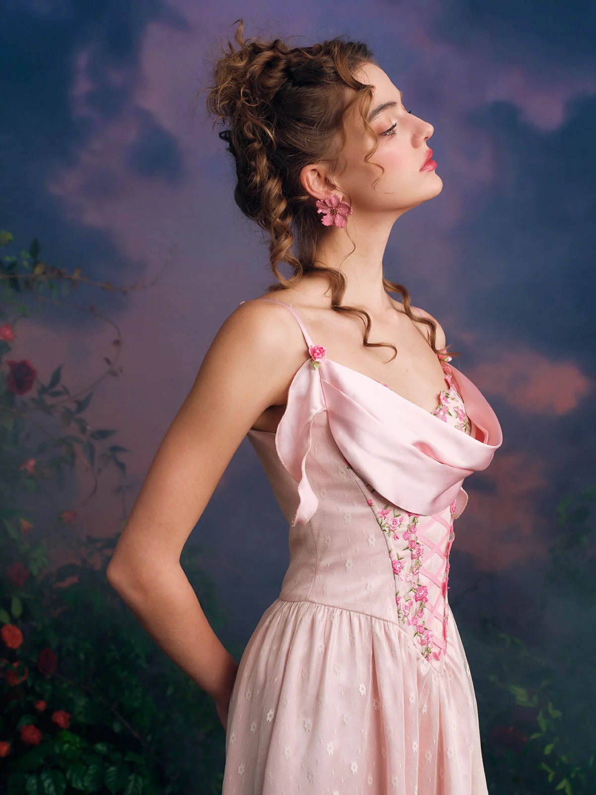 Fairy Garden Lace-Up Princess Dress