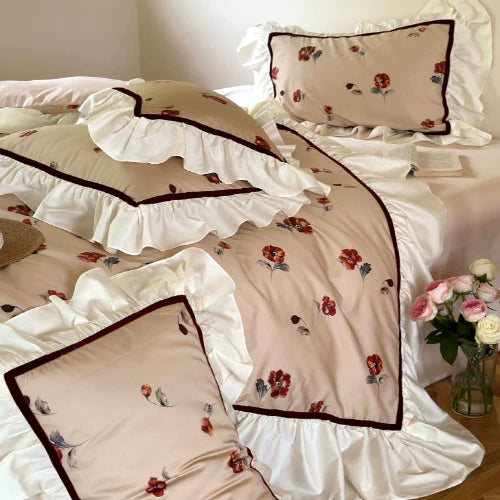 Vintage French Garden Bedding Set
