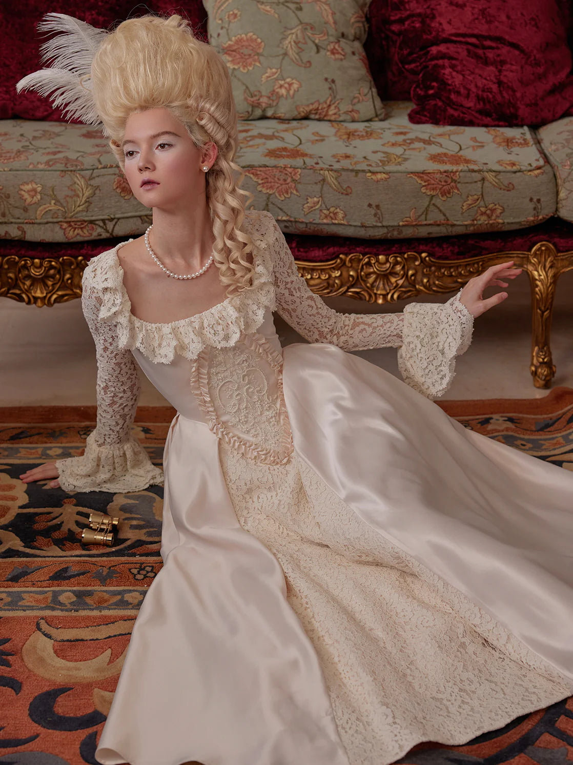 Rococo Lace Elegance Dress