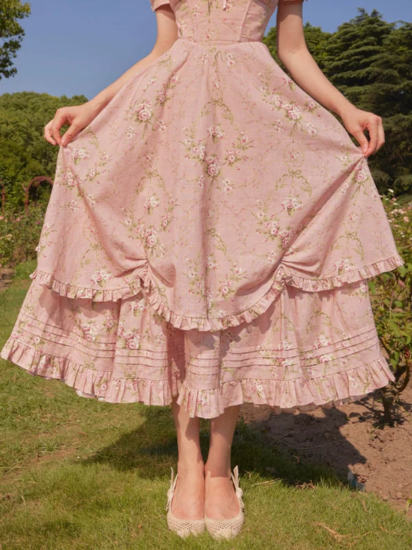 The Enchanted Walk in the Blossom Gown Dress