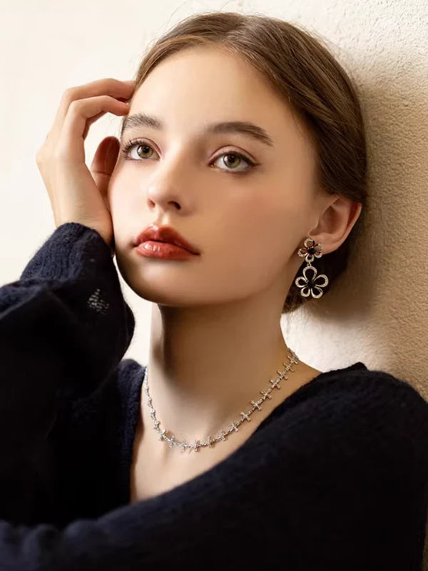 Splice Flower Earrings