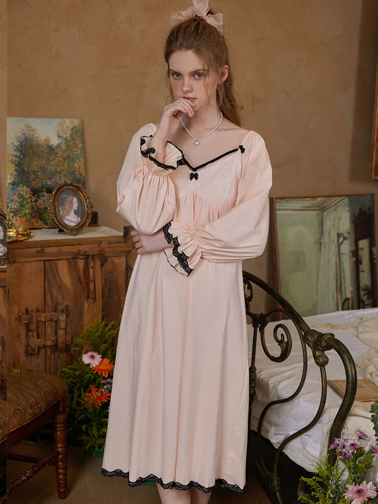 Midnight Lace Reverie Nightgown