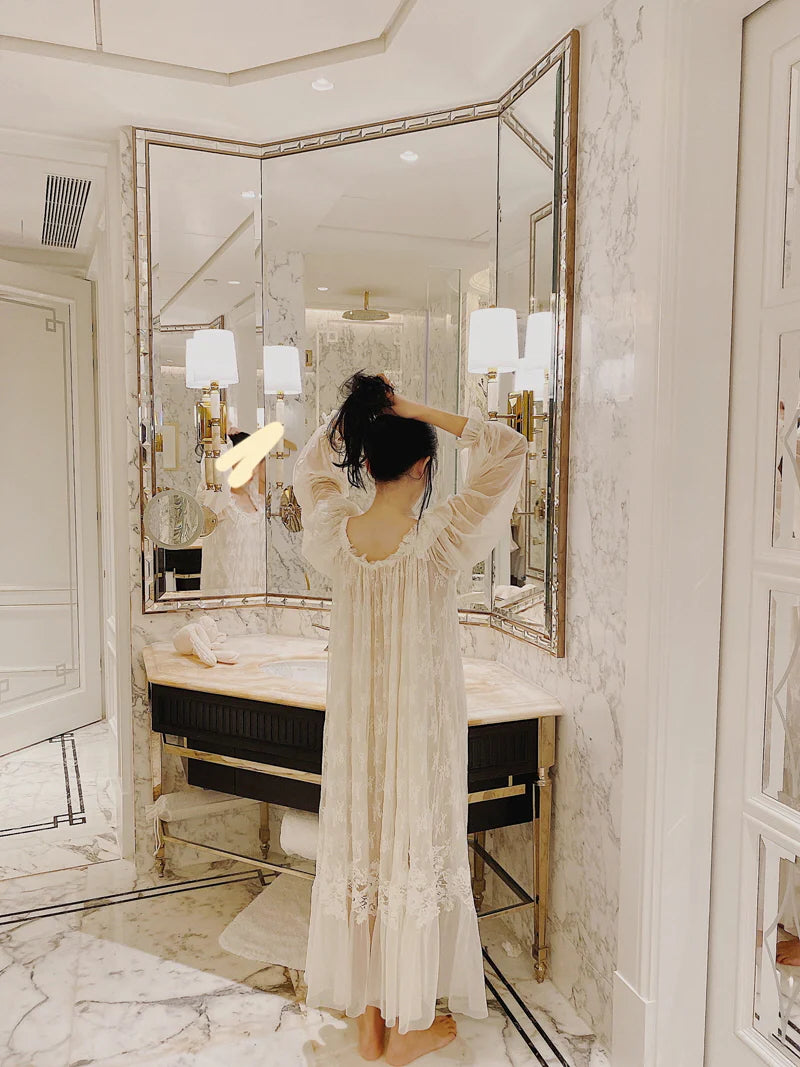 Elizabeth's Royal Lace Nightwear