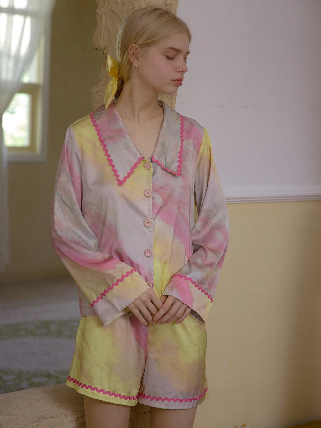 Sunset Dreams Silk Pajama