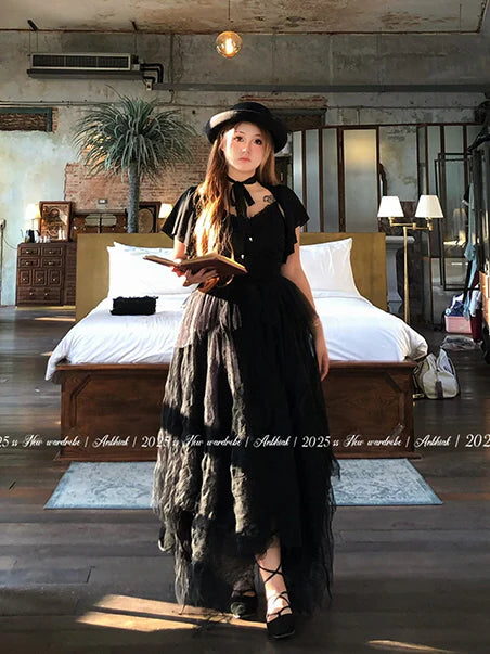 Midnight Tulle Waltz Dress