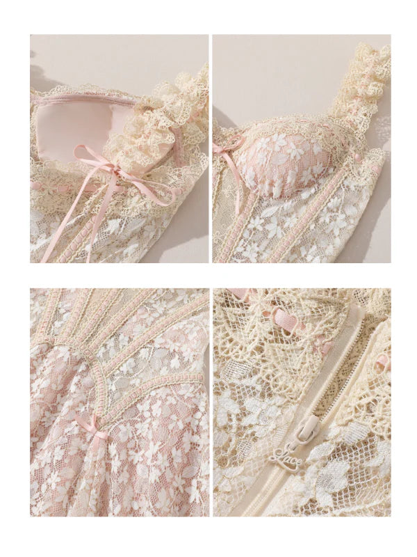 Clara's Golden Blossom Princess Dress