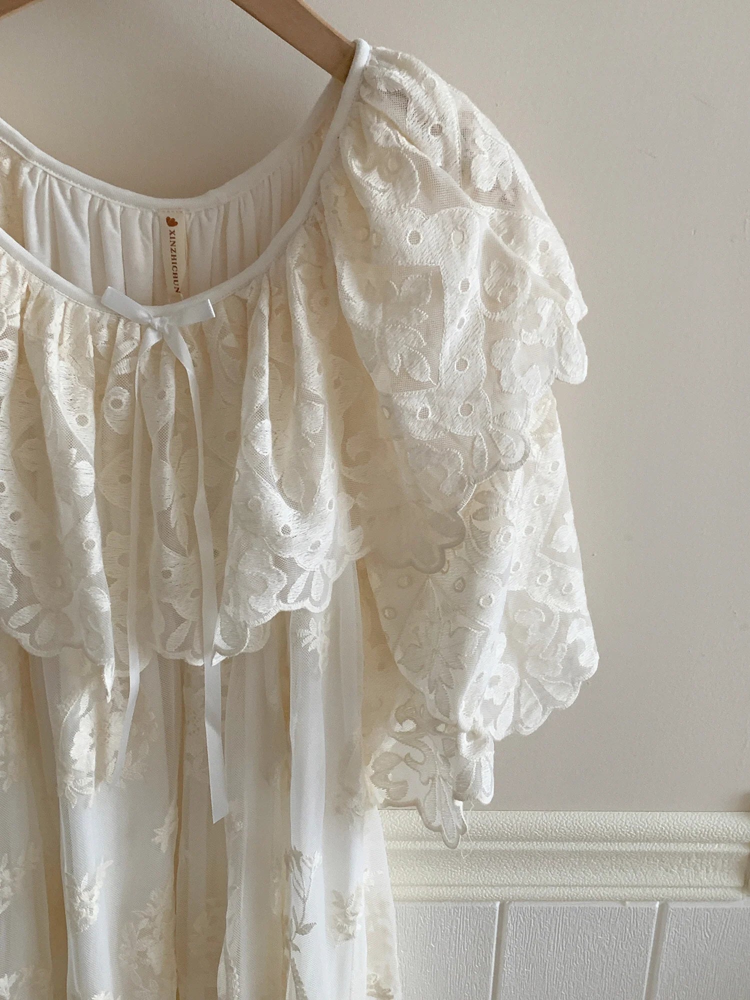 Whispering Blossoms Vintage Nightgown