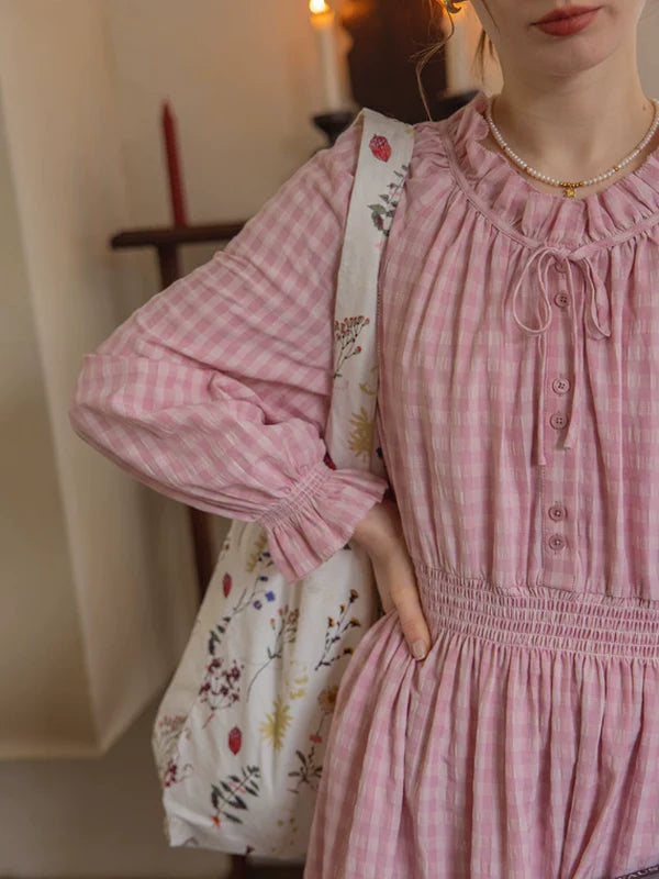 The Romantic Checkmate Dress