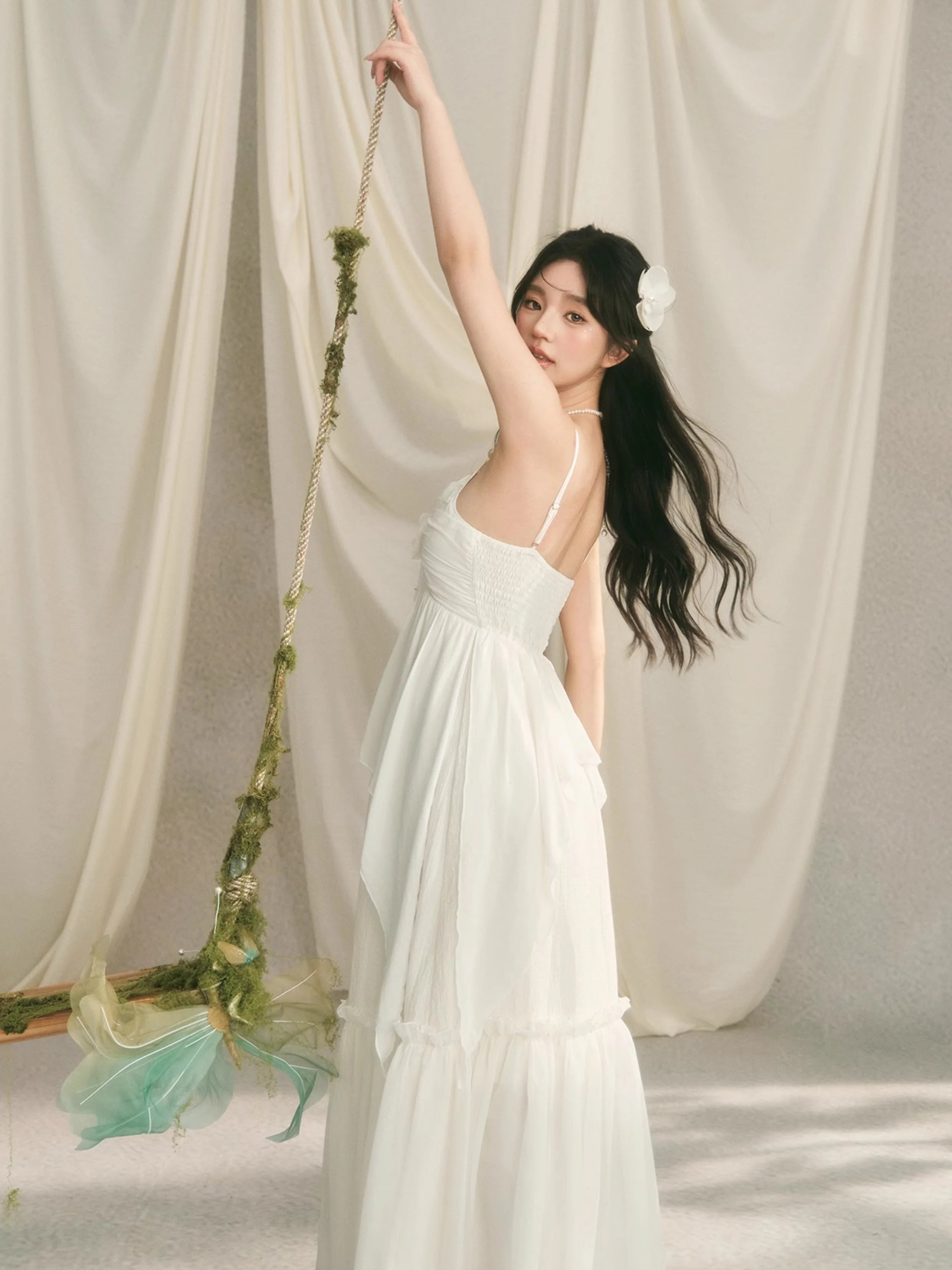 Ethereal Rose Fairycore Gown